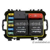 Modul MTA pro 6x minipojistka / 1x minirelé, 2x Maxirelé,1x Maxipojistka.